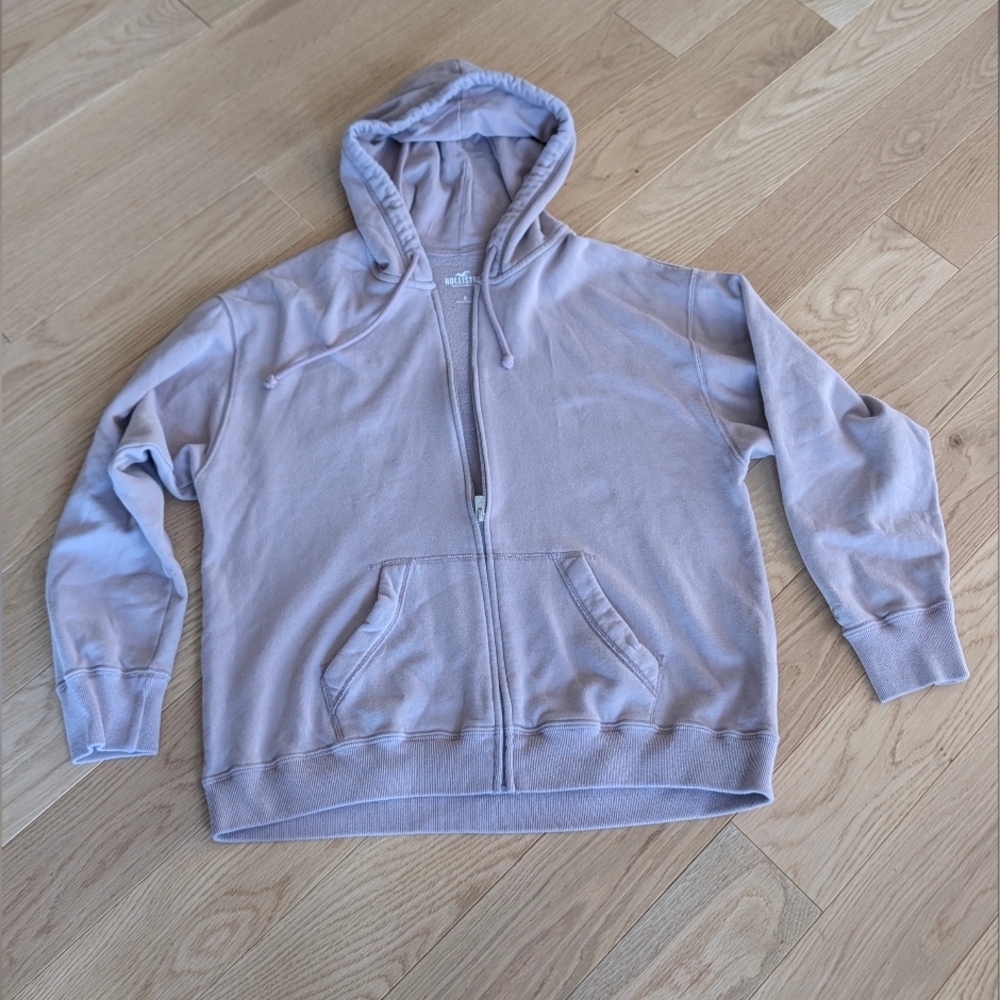 Hollister Lavender Hoodie Jacket